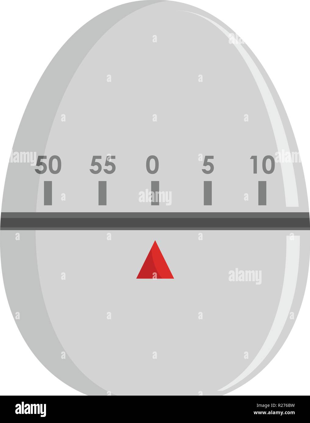 Egg timer icon. Flat illustration of egg timer vector icon for web ...