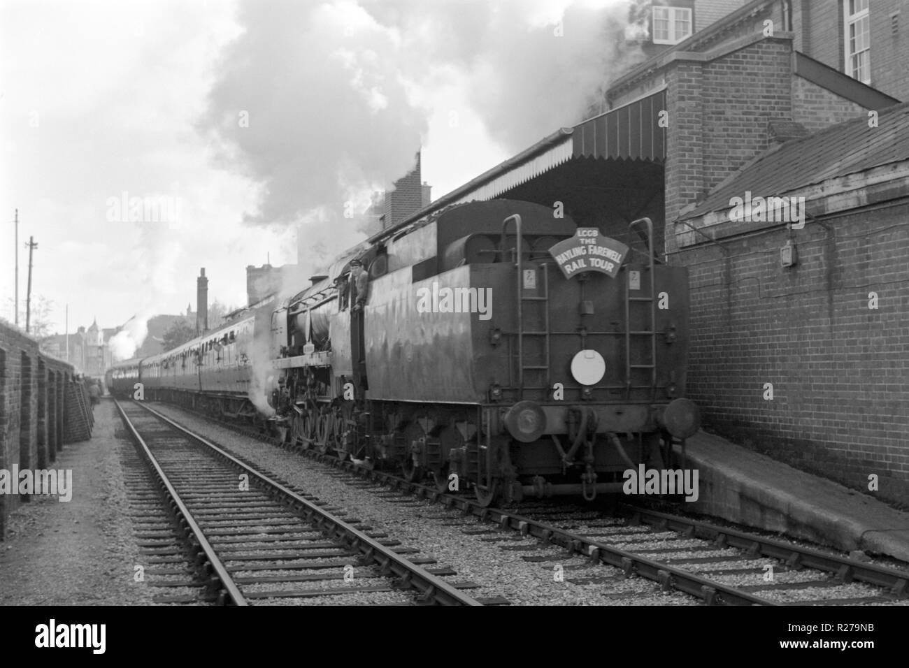 original british rail steam loco number 34088 213 squadron