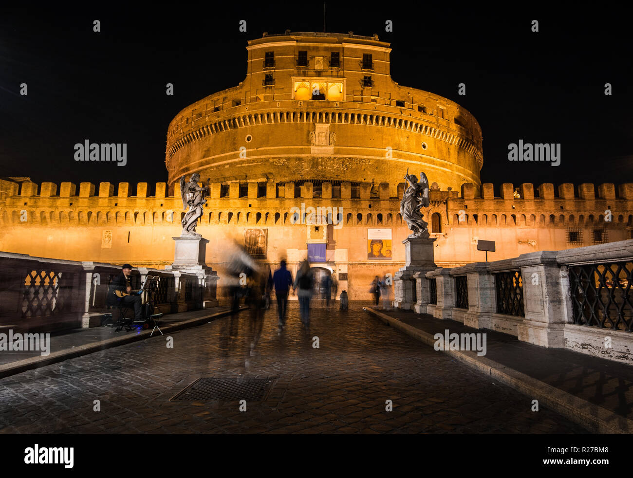 Castel Sant'Angelo View Stock Photo - Alamy