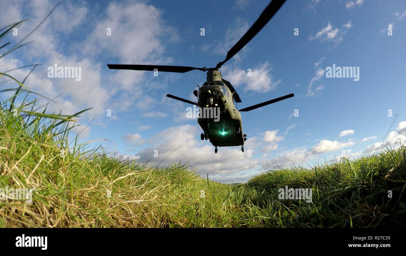RAF Chinook Stock Photo
