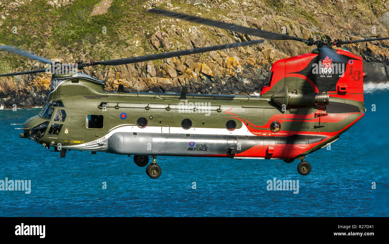 RAF Chinook Stock Photo