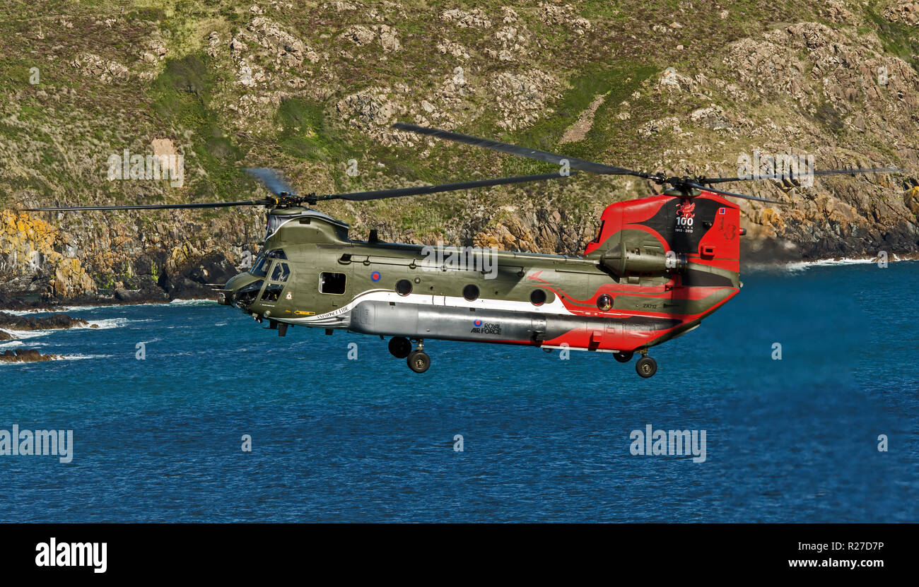 RAF Chinook Stock Photo
