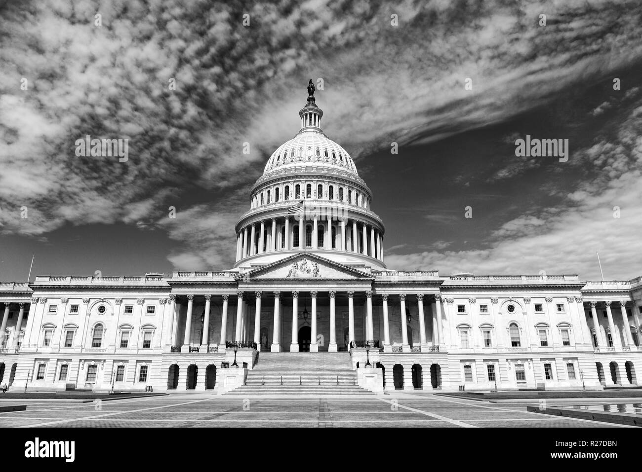 United States Capitol Building Stock Photo