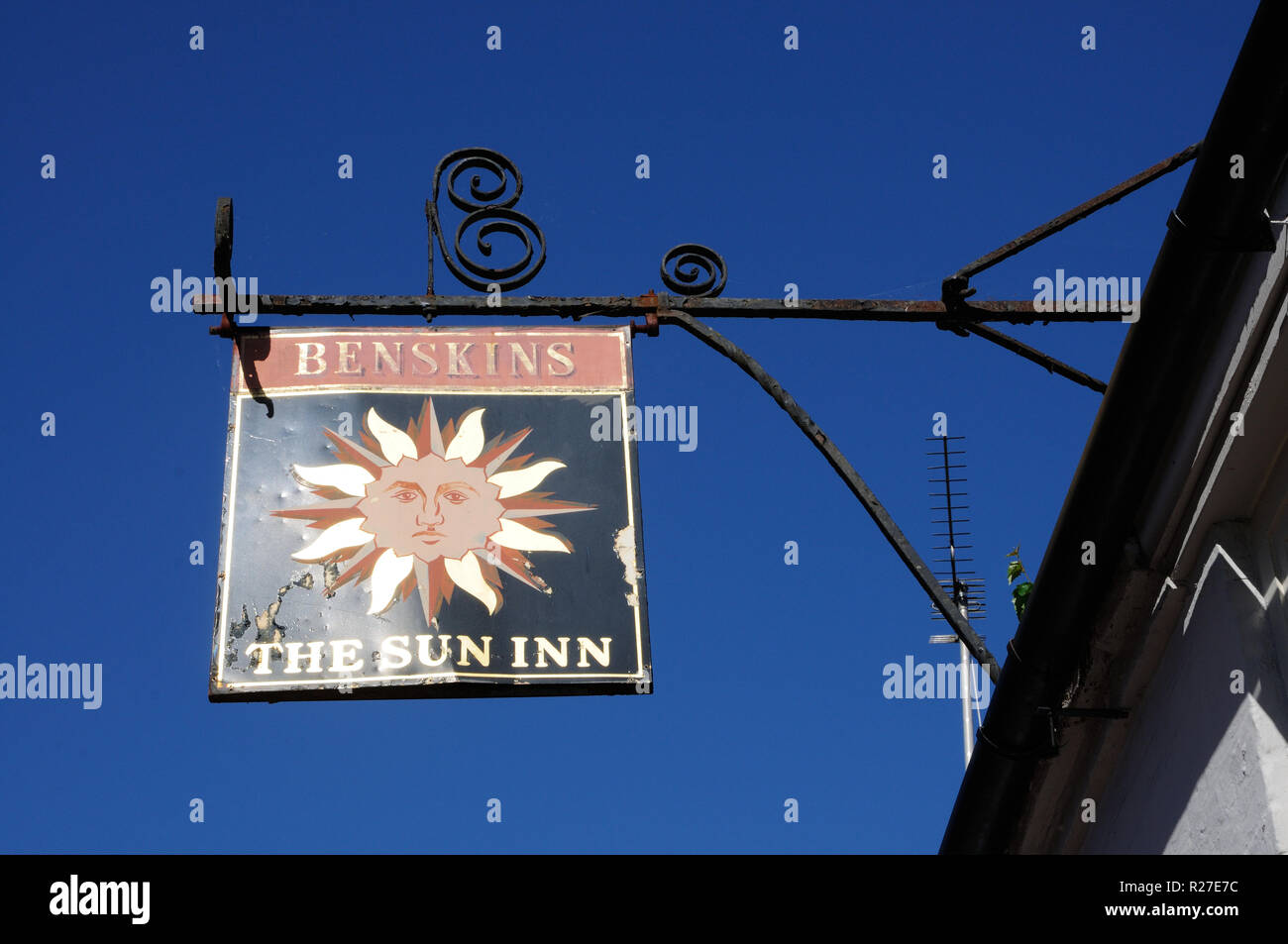 The Sun Inn, Markyate, Hertfordshire, stands on the opposite side of
