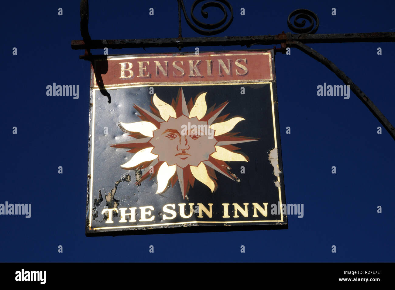 The Sun Inn, Markyate, Hertfordshire, stands on the opposite side of