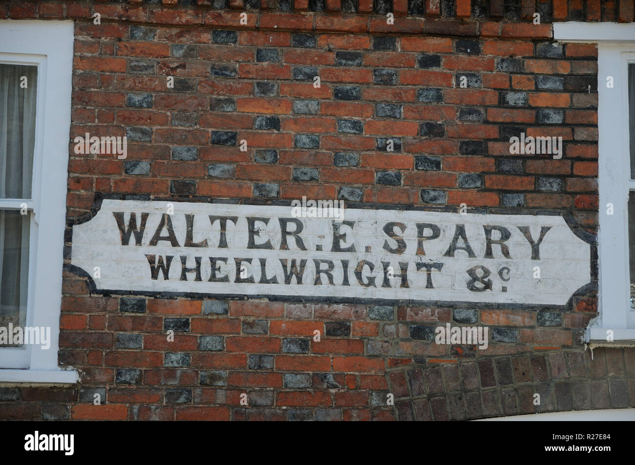 This house in the High Street, Markyate, Hertfordshire, has a reminder