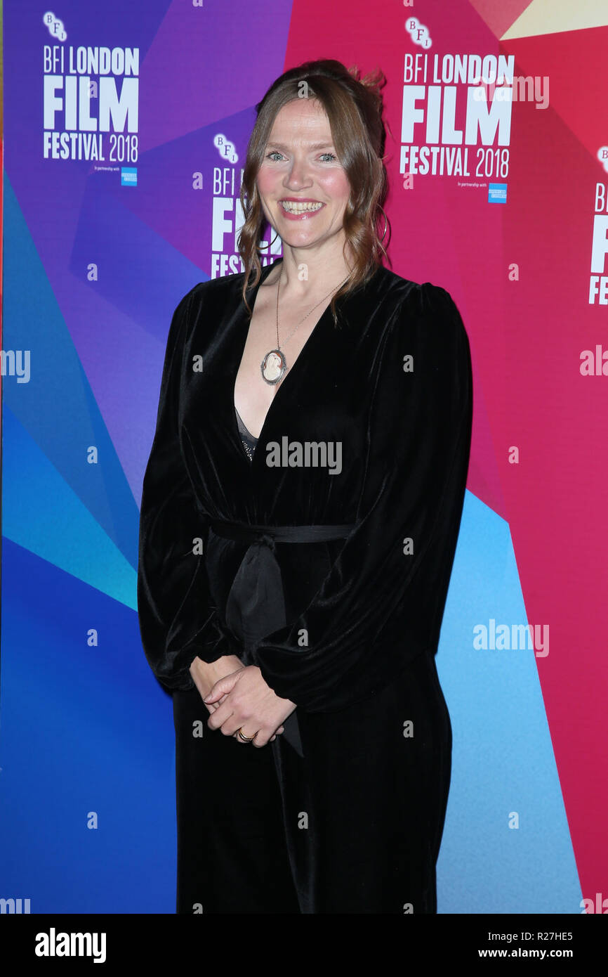 The BFI 62nd London Film Festival World Premiere of 'The Fight' held at the Picturehouse Central - Arrivals  Featuring: Jessica Hynes Where: London, United Kingdom When: 17 Oct 2018 Credit: Mario Mitsis/WENN.com Stock Photo