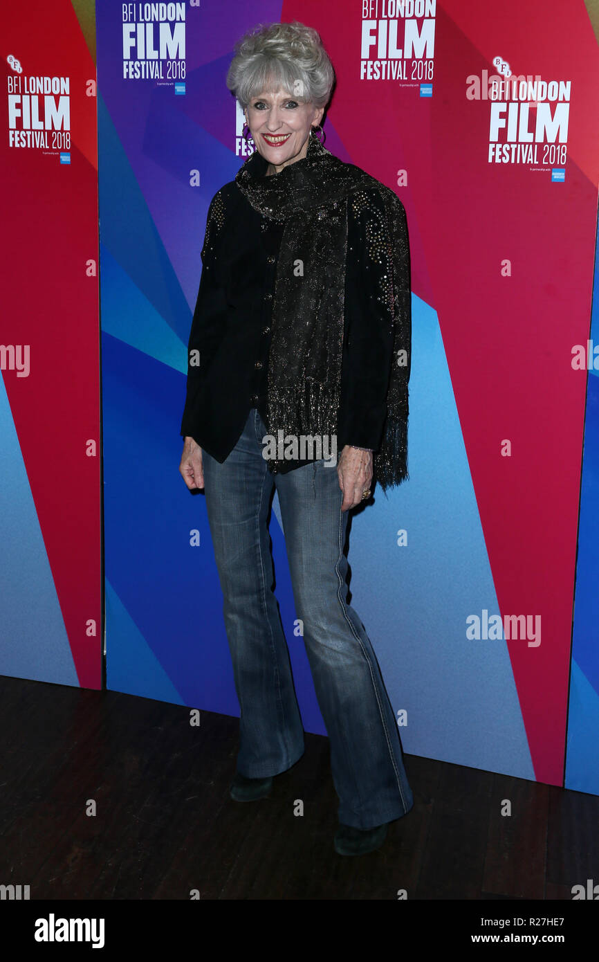 The BFI 62nd London Film Festival World Premiere of 'The Fight' held at the Picturehouse Central - Arrivals  Featuring: Anita Dobson Where: London, United Kingdom When: 17 Oct 2018 Credit: Mario Mitsis/WENN.com Stock Photo