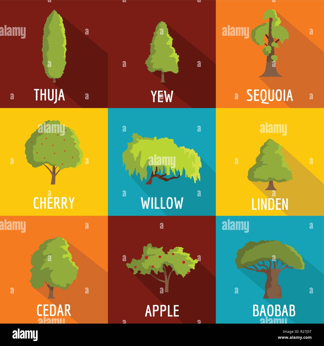 Fuelwood icons set. flat set of 9 fuelwood vector icons for web ...