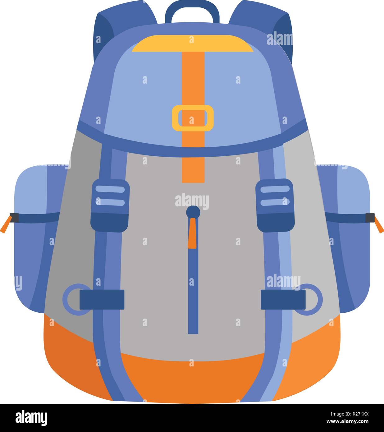 Back pack for rock climbing Stock Vector Images - Alamy