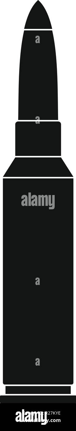 Single cartridge icon simple hi-res stock photography and images - Alamy