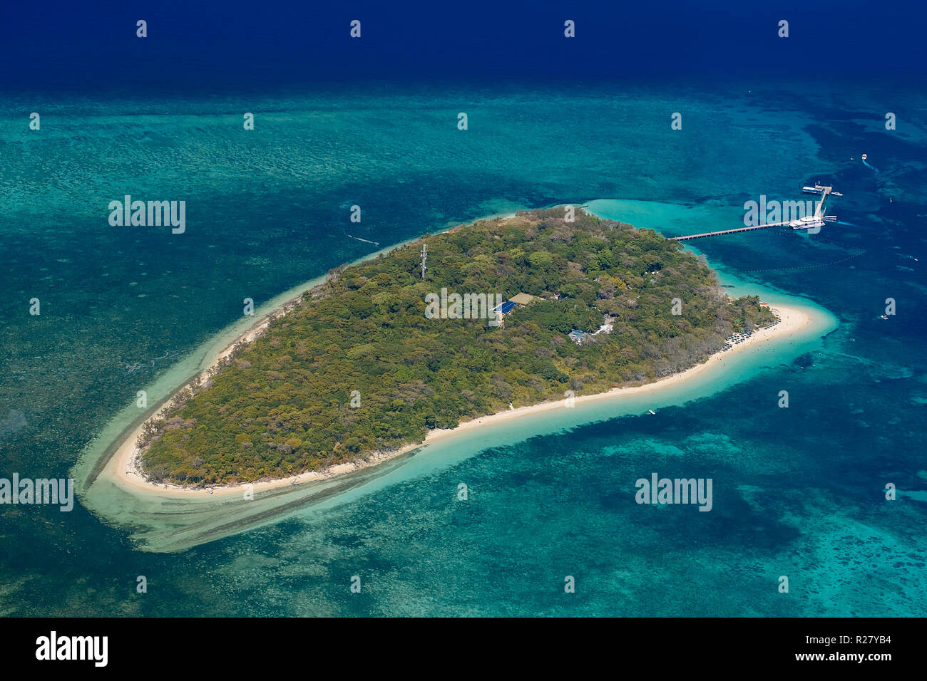 The great barrier reef, CairnsAustralia Stock Photo Alamy