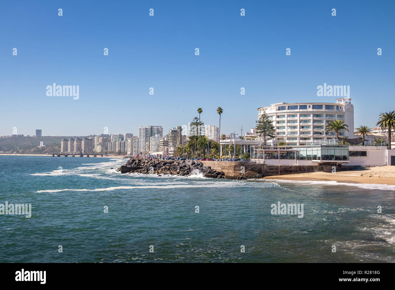 Vina del Mar skyline - Vina del Mar, Chile Stock Photo - Alamy