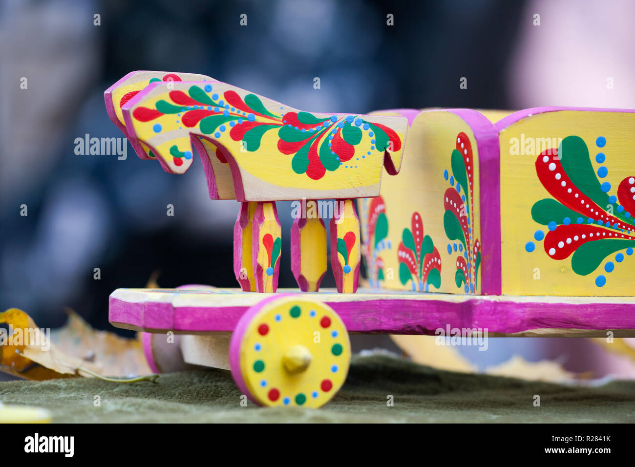 Ukraine, Lviv October 14, 2018 Master class on making traditional