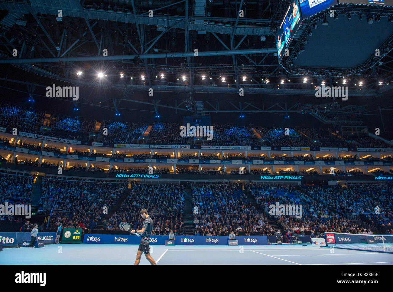 General View Of Court 3 And Centre Court At The All England Lawn Tennis Club Home To Wimbledon Championships Stock Photo Alamy