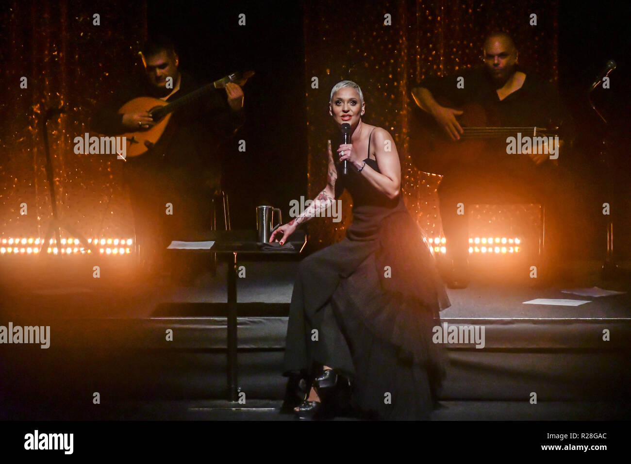 Fordo Singer London, UK. 17th Nov, 2018. Mariza, ComIH, born Marisa dos Reis Nunes ...
