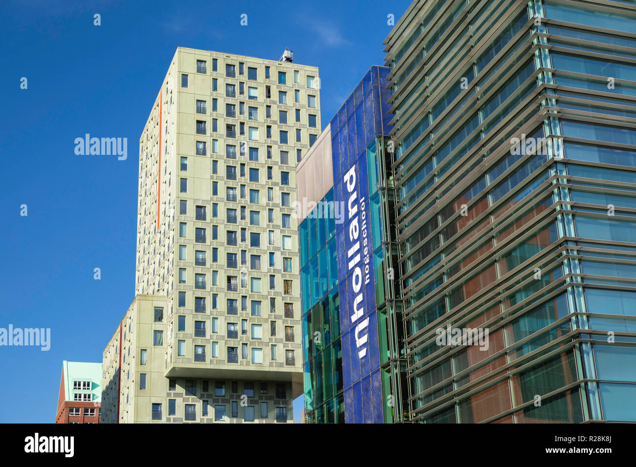 Modern architecture, Rotterdam, Zuid Holland, Netherlands Stock Photo