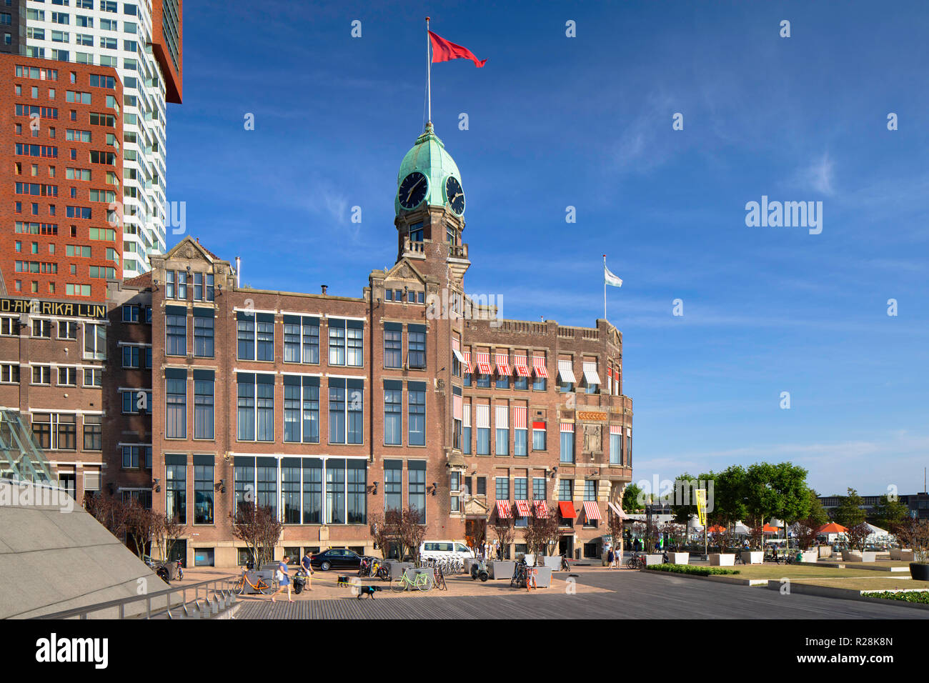 Hotel New York, Rotterdam, Zuid Holland, Netherlands Stock Photo