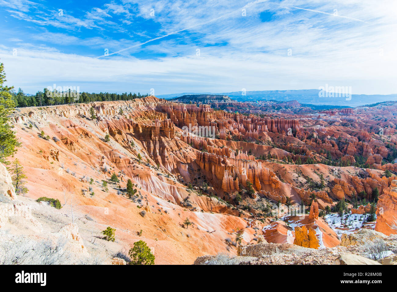 Overlook at Bryce Canyon Stock Photo