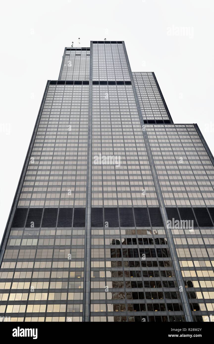 Chicago, Illinois, USA. The Willis Tower (formerly Sears Tower) in