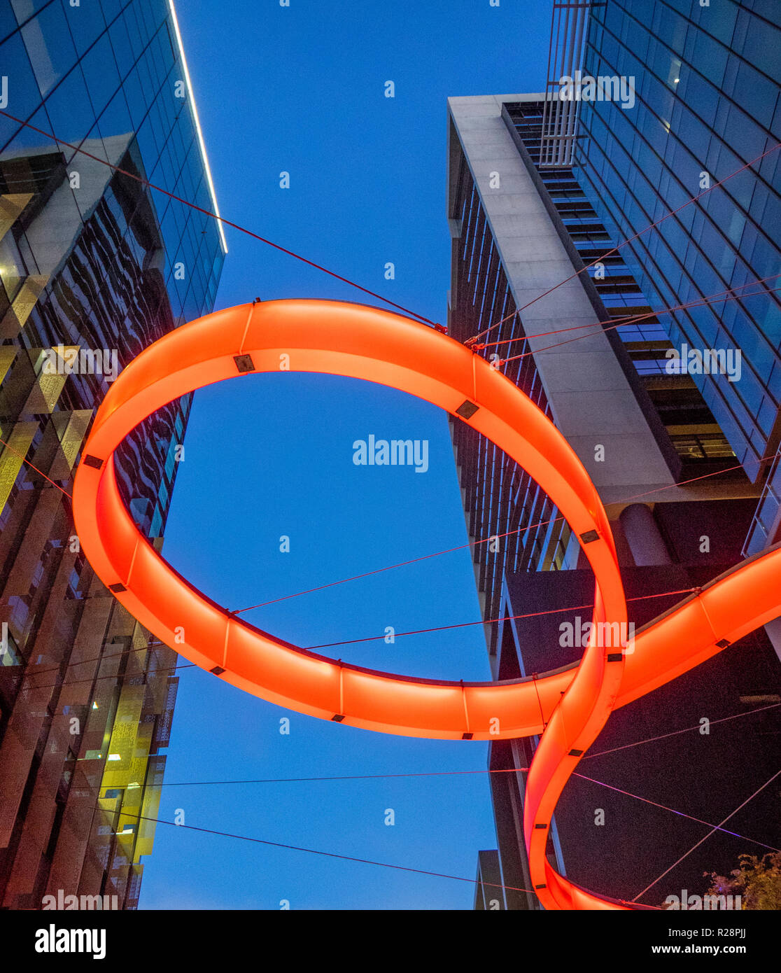 Connectus light lighting installation hires stock photography and