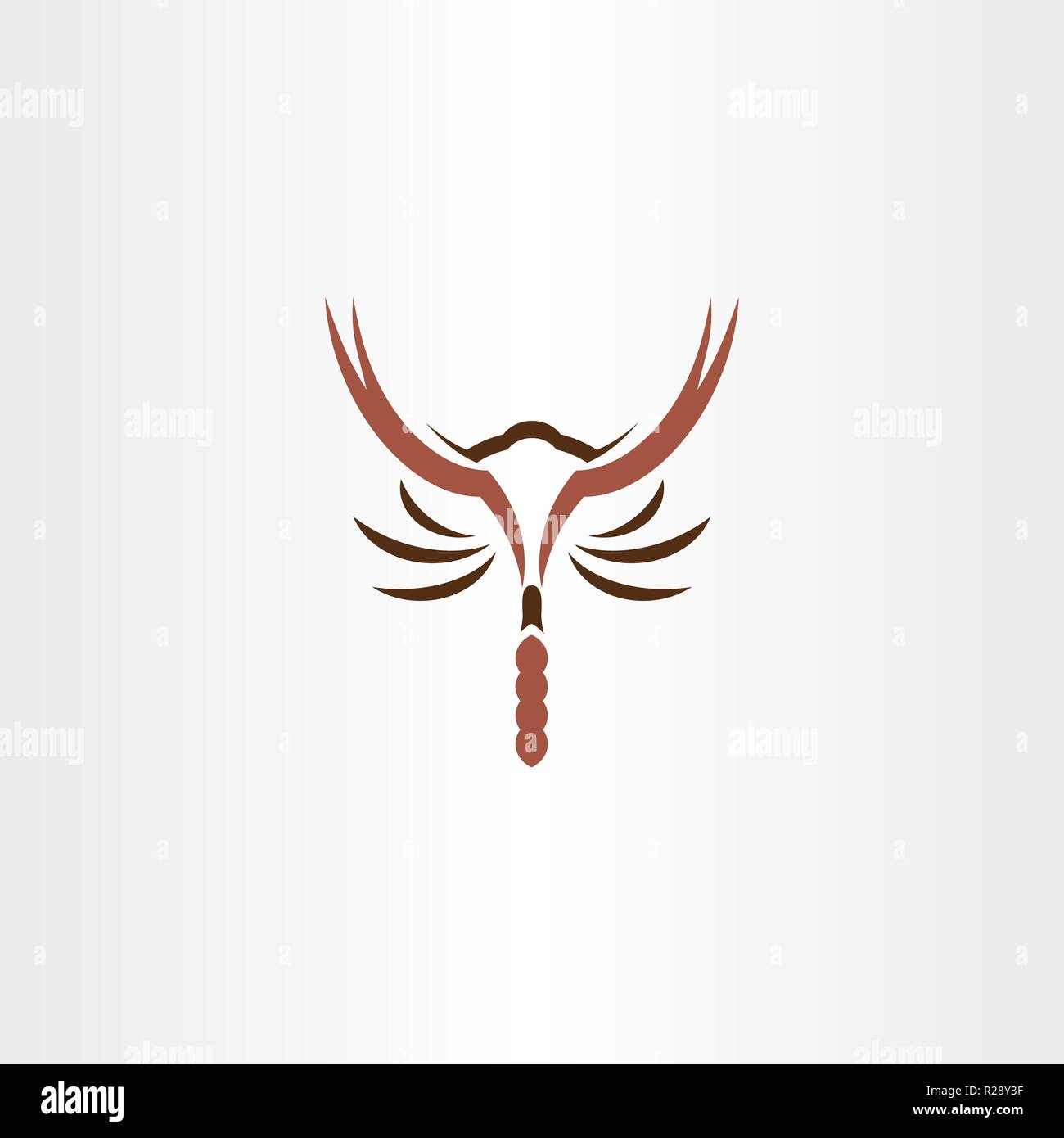 scorpion vector icon symbol logo design Stock Vector