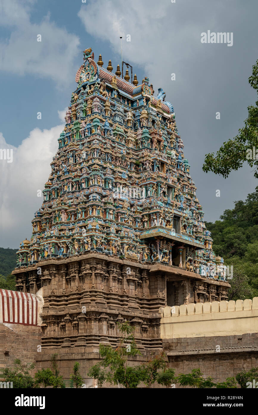Arulmigu Kallalagar Temple, Alagar Kovil, near Madurai, Tamil Nadu, India Stock Photo