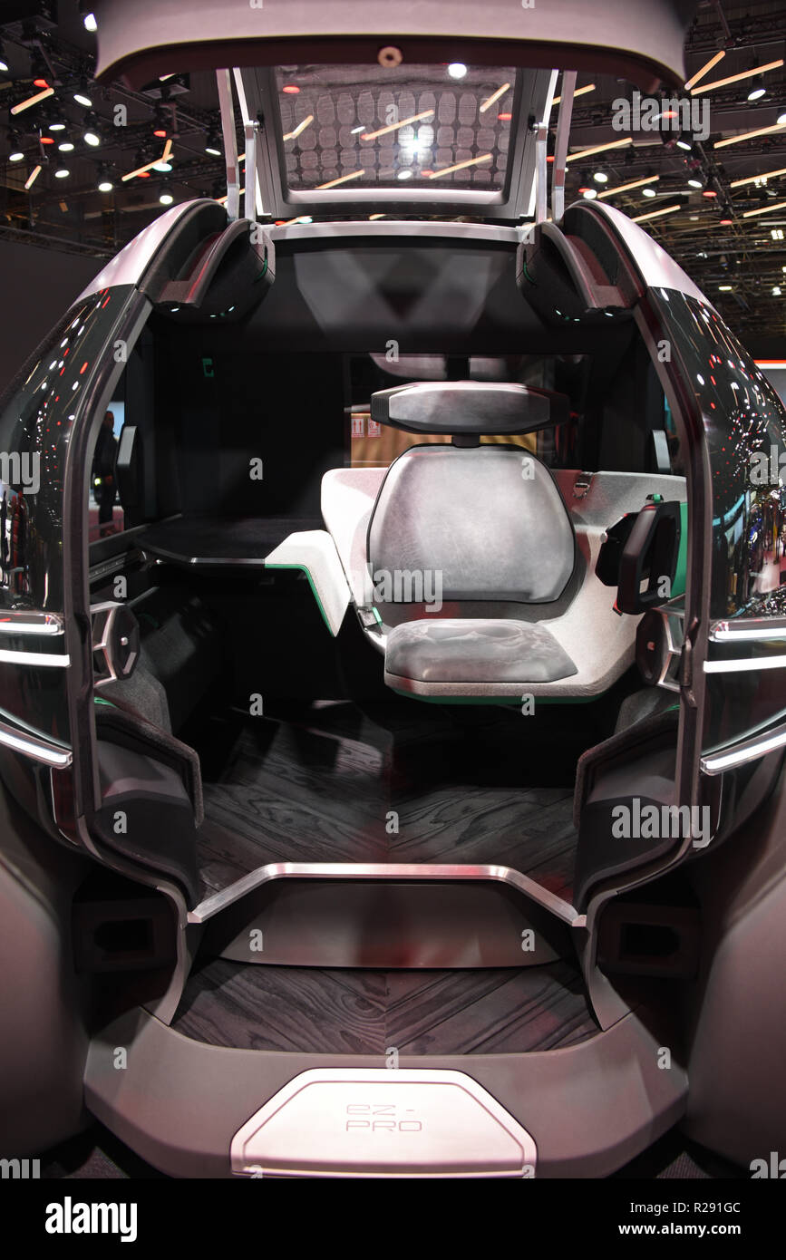 Renault EZPro concept car full electric, Mondial Paris Motor Show, Paris, France, Europe Stock