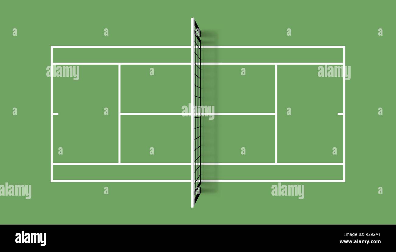 Tennis Court Grass Cover Field Top View Vector Illustration With Grid And Shadow Stock Vector Image Art Alamy Tennis Court Grass Cover Field Top View Vector Illustration With Grid And Shadow Stock Vector Image Art Alamy