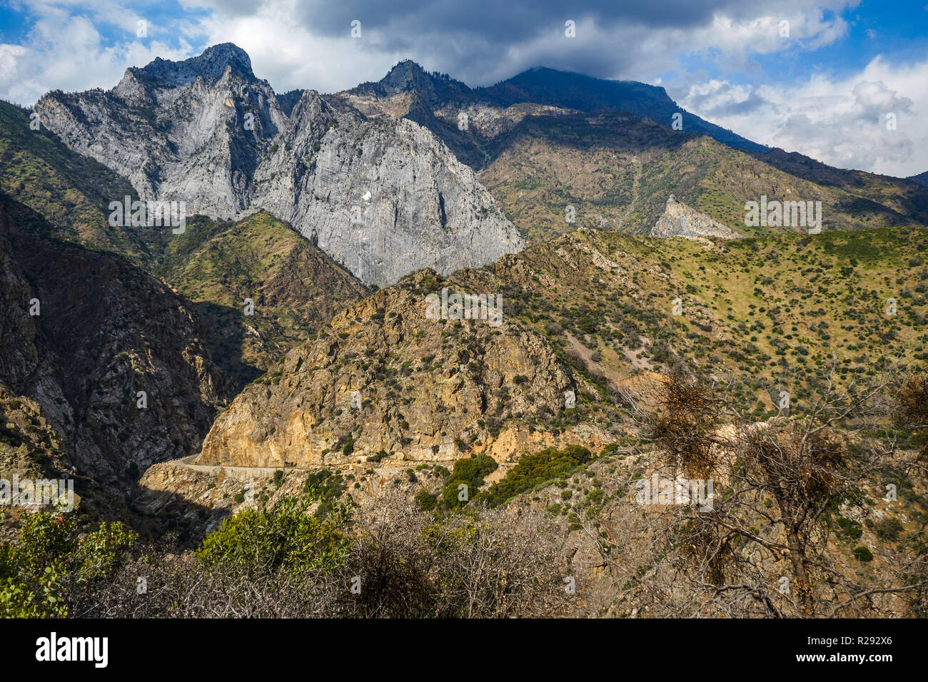 Mountains in Sequoia National Park, California, USA Stock Photo - Alamy