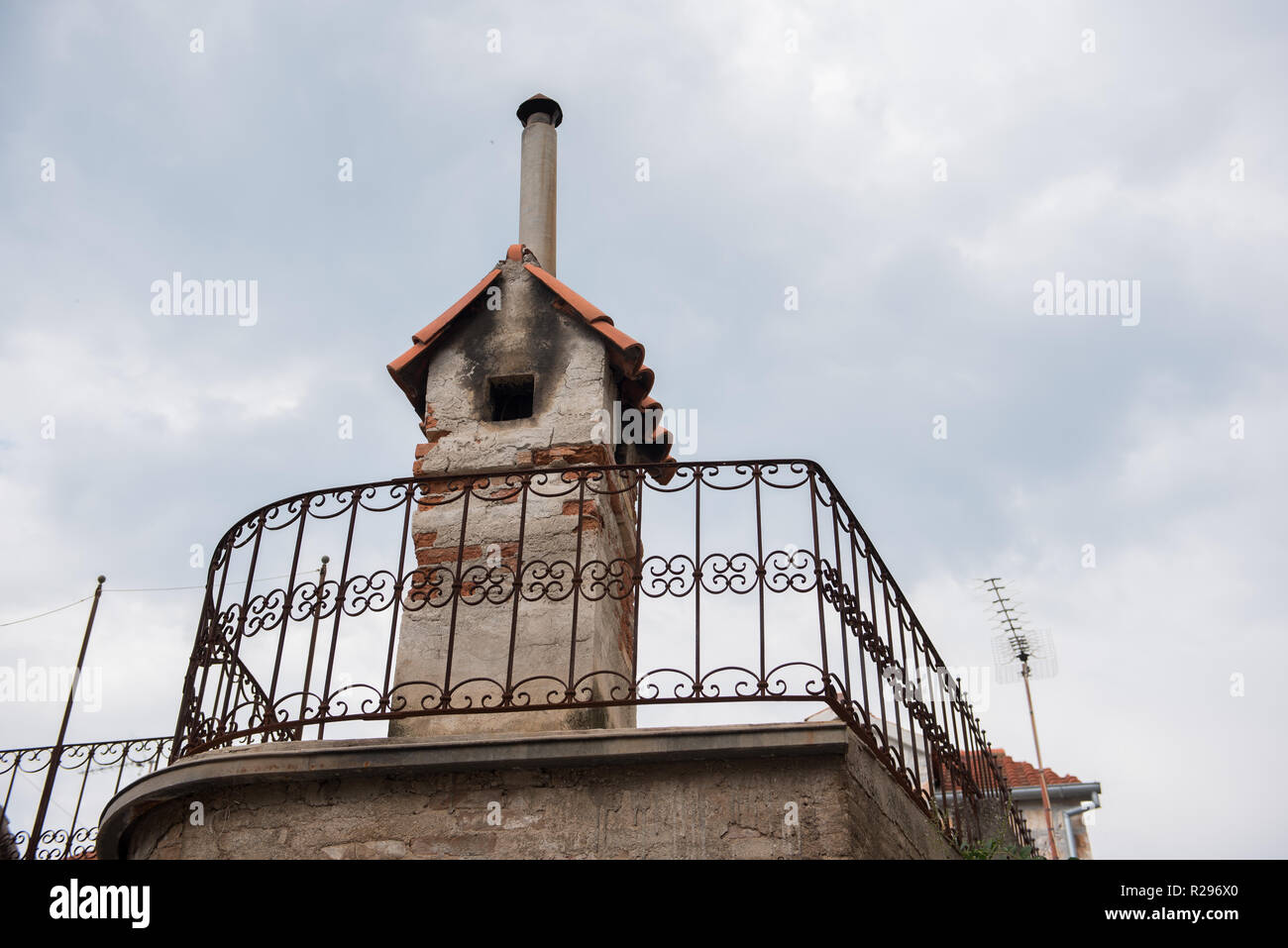 Big Red Chimney High Resolution Stock Photography And Images Alamy