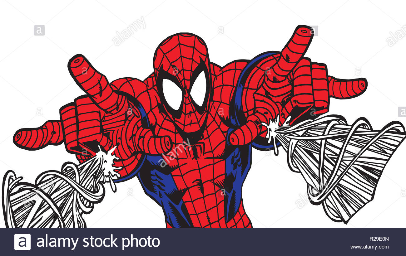 Spiderman Cartoon Stock Photos & Spiderman Cartoon Stock Images - Alamy