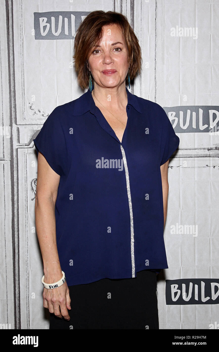 NEW YORK, NY - APRIL 19:  Build Series Presents Margaret Colin  Discussing The Current Season Of 'Veep' at Build Studio on April 19, 2017 in New York City.  (Photo by Steve Mack/S.D. Mack Pictures) Stock Photo