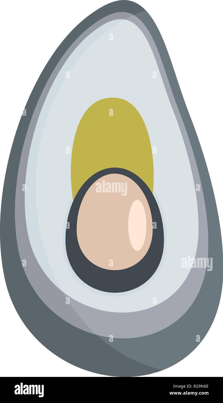 Ocean shell icon. Flat illustration of ocean shell vector icon for web ...