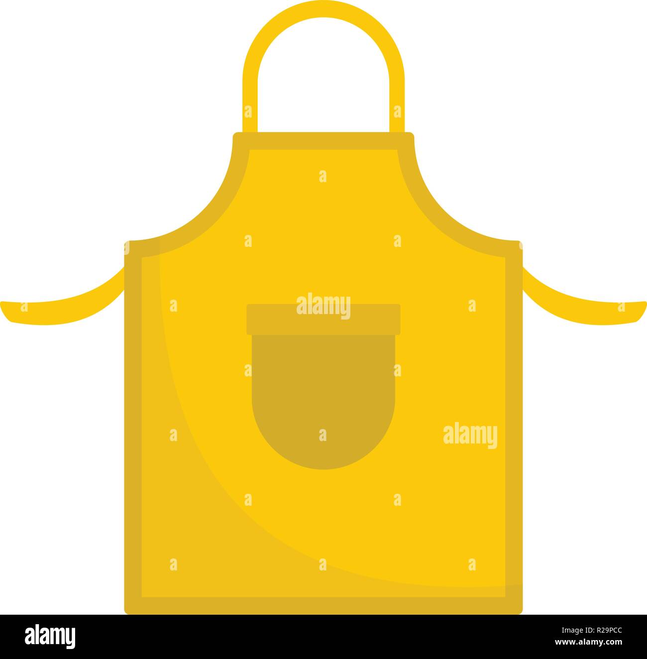Apron icon. Flat illustration of apron vector icon for web Stock Vector