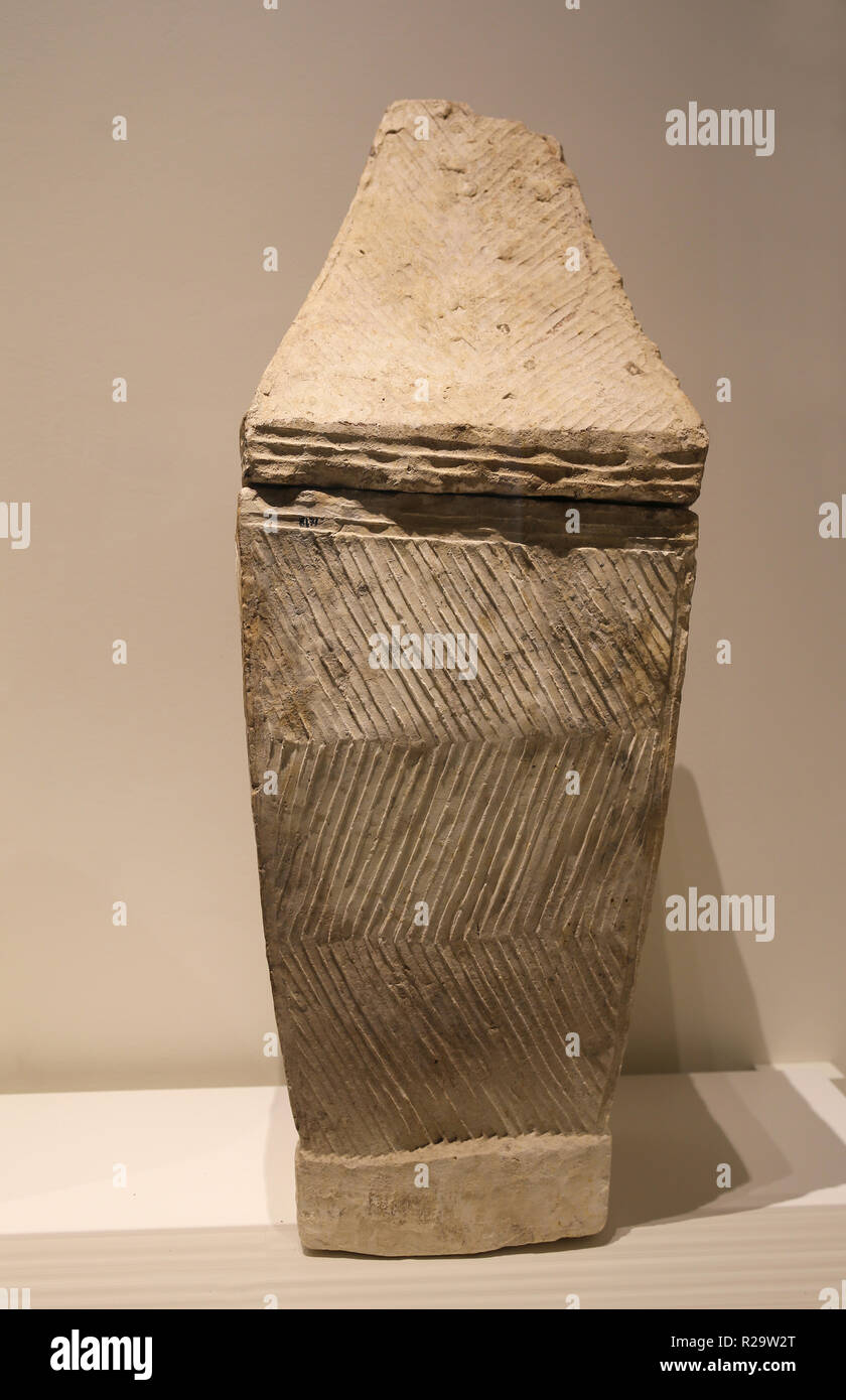 Funerary urn from Lebak area. 6th century. Sultan Kudarat province, Mindanao Island, Philippines. Stock Photo