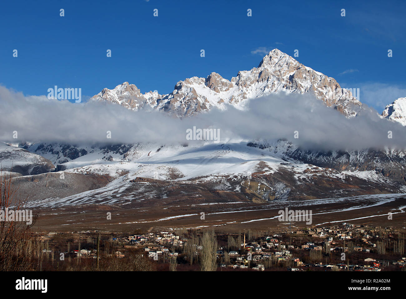 Mount Demirkazik at Aladaglar National Park in Nigde, Turkey. Mount
