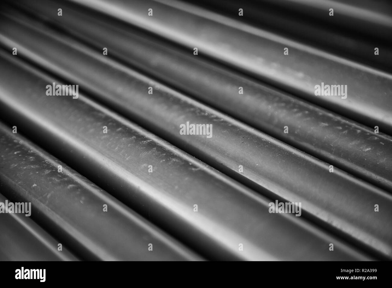 Plastic pipes, detail of pipe for plumbing Stock Photo Alamy