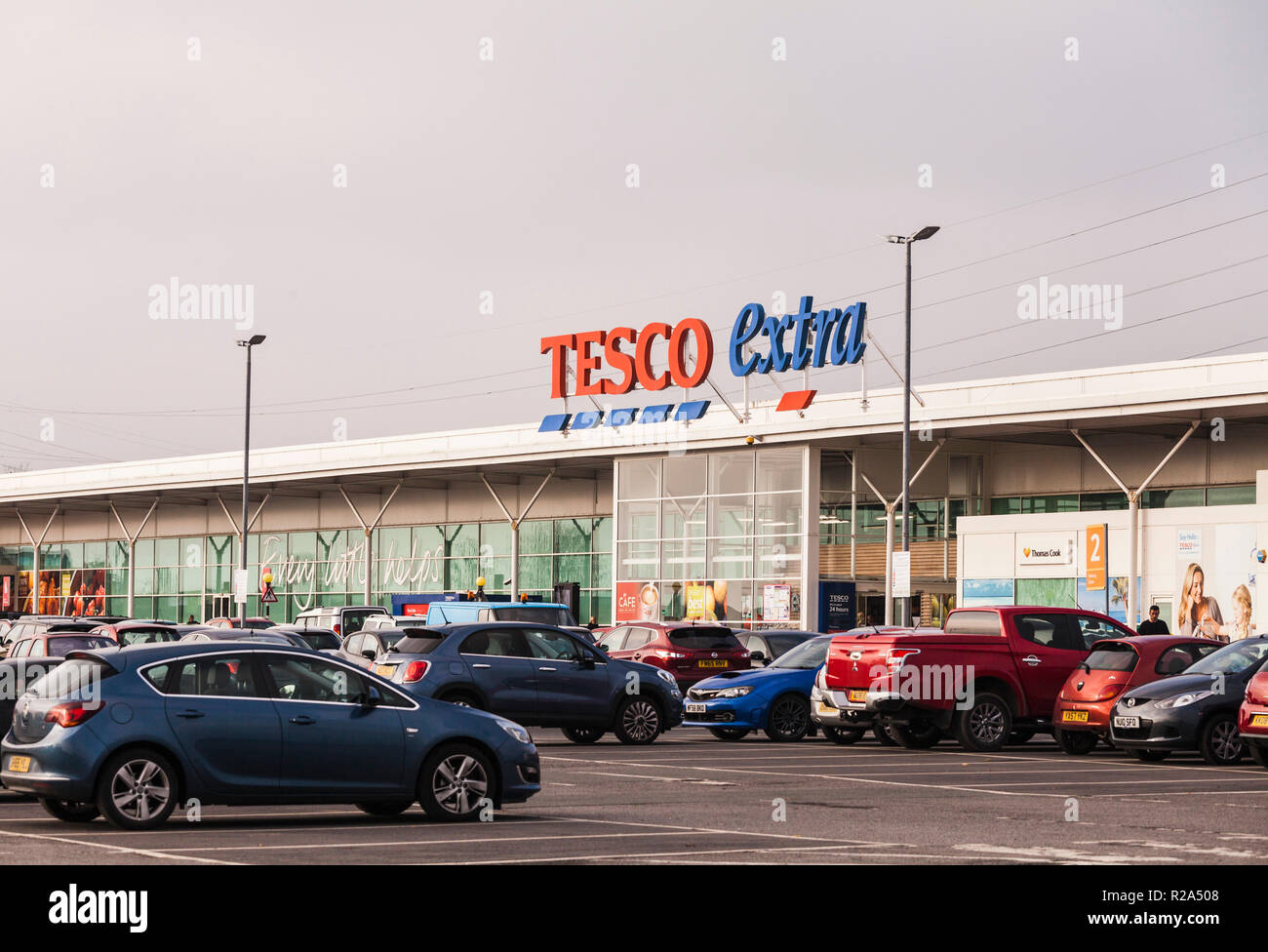 Tesco Extra, Durham Road, Stockton on Tees, England, UK Stock Photo Alamy
