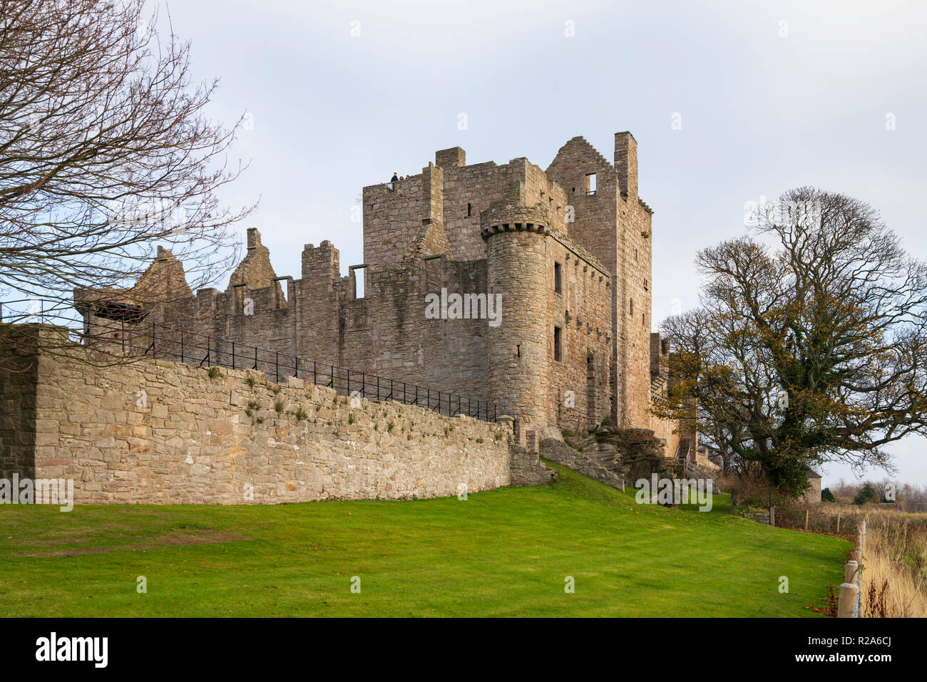 Craigmillar Castle in Edinburgh, Scotland, UK Stock Photo