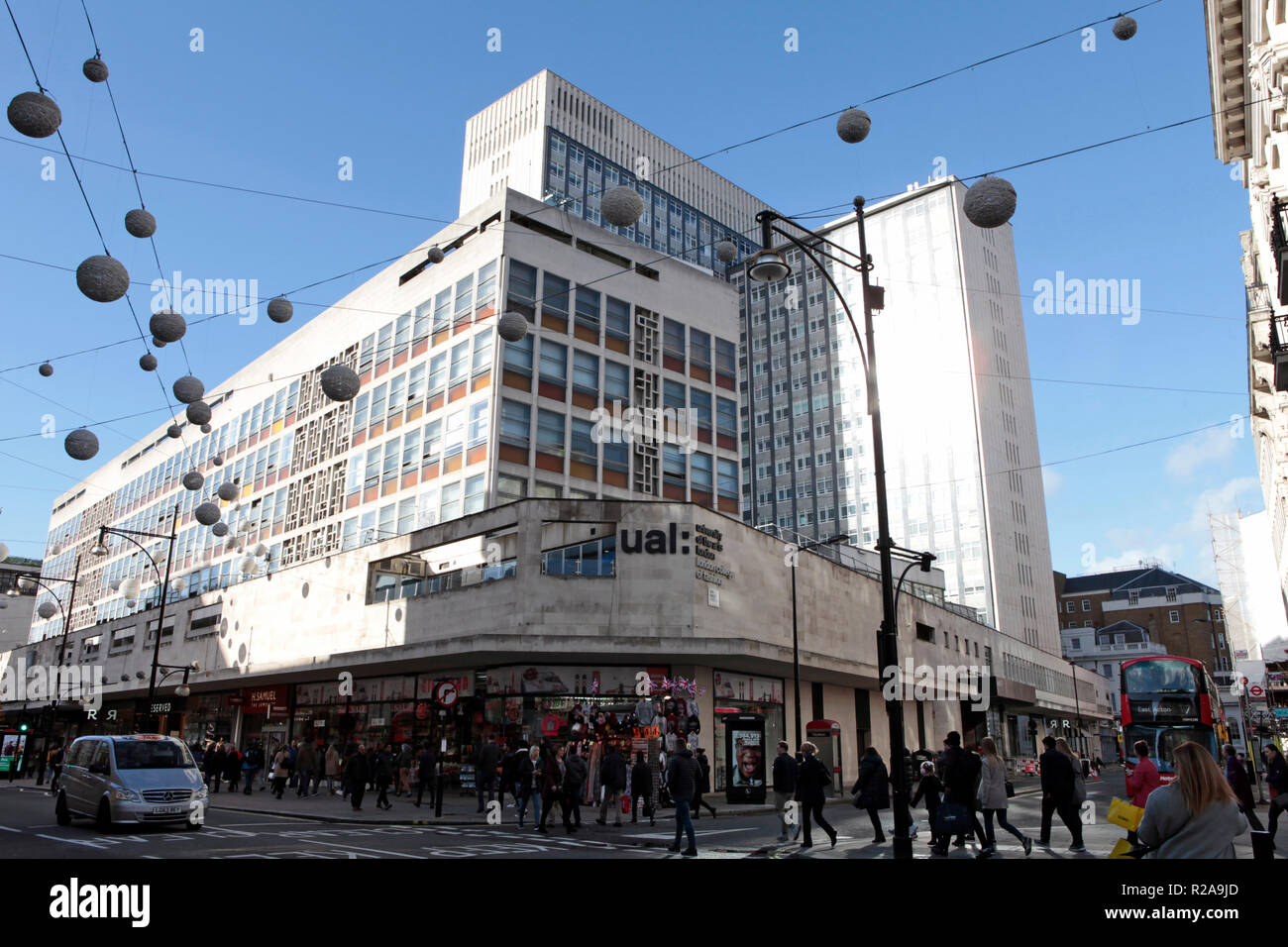 london college of fashion, oxford, street, central london, uk Stock Photo