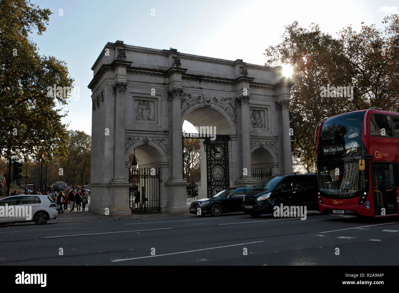 marble arch, london, uk Stock Photo Alamy
