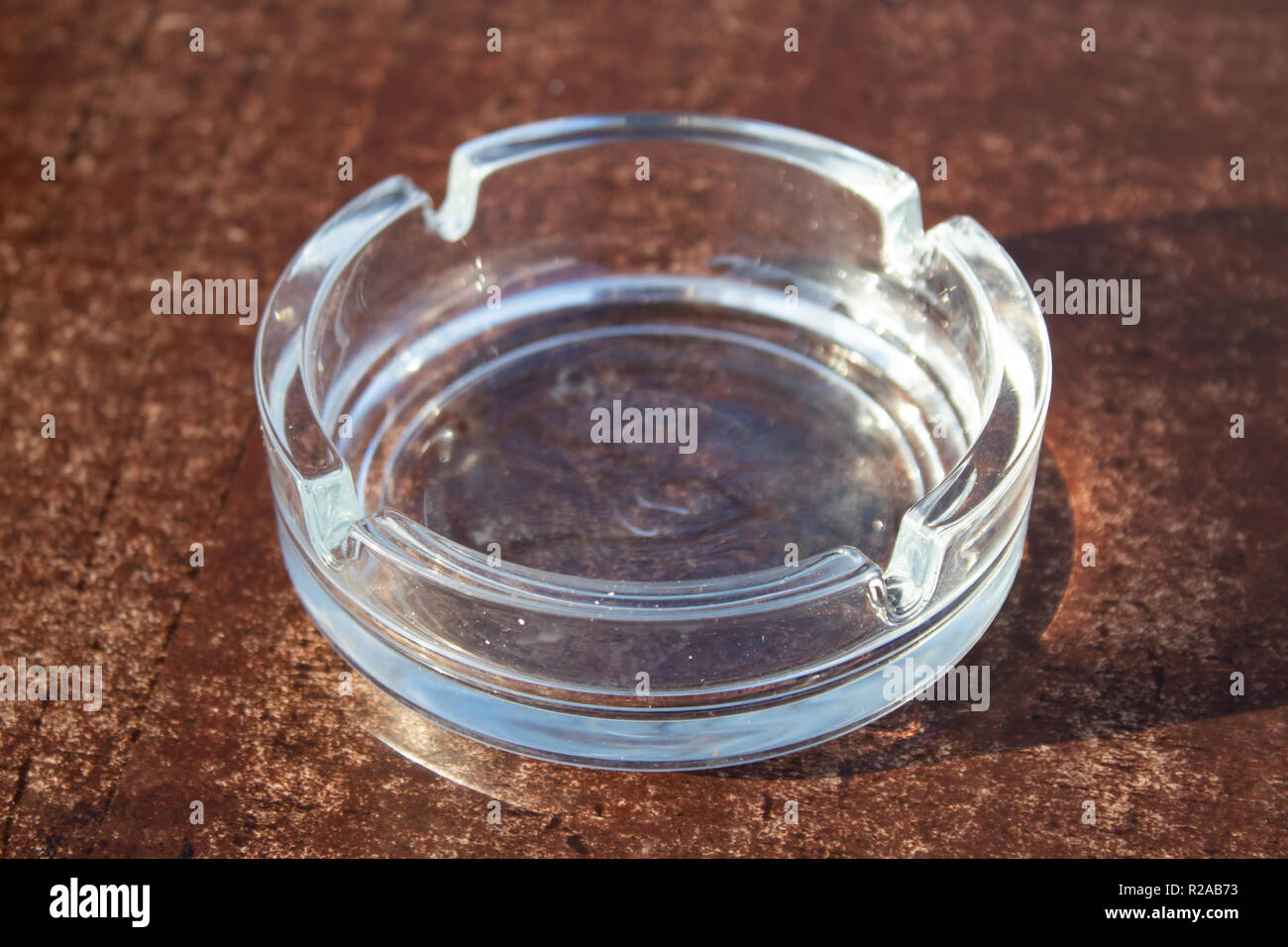 Empty Ashtray Close Up Stock Photo Alamy