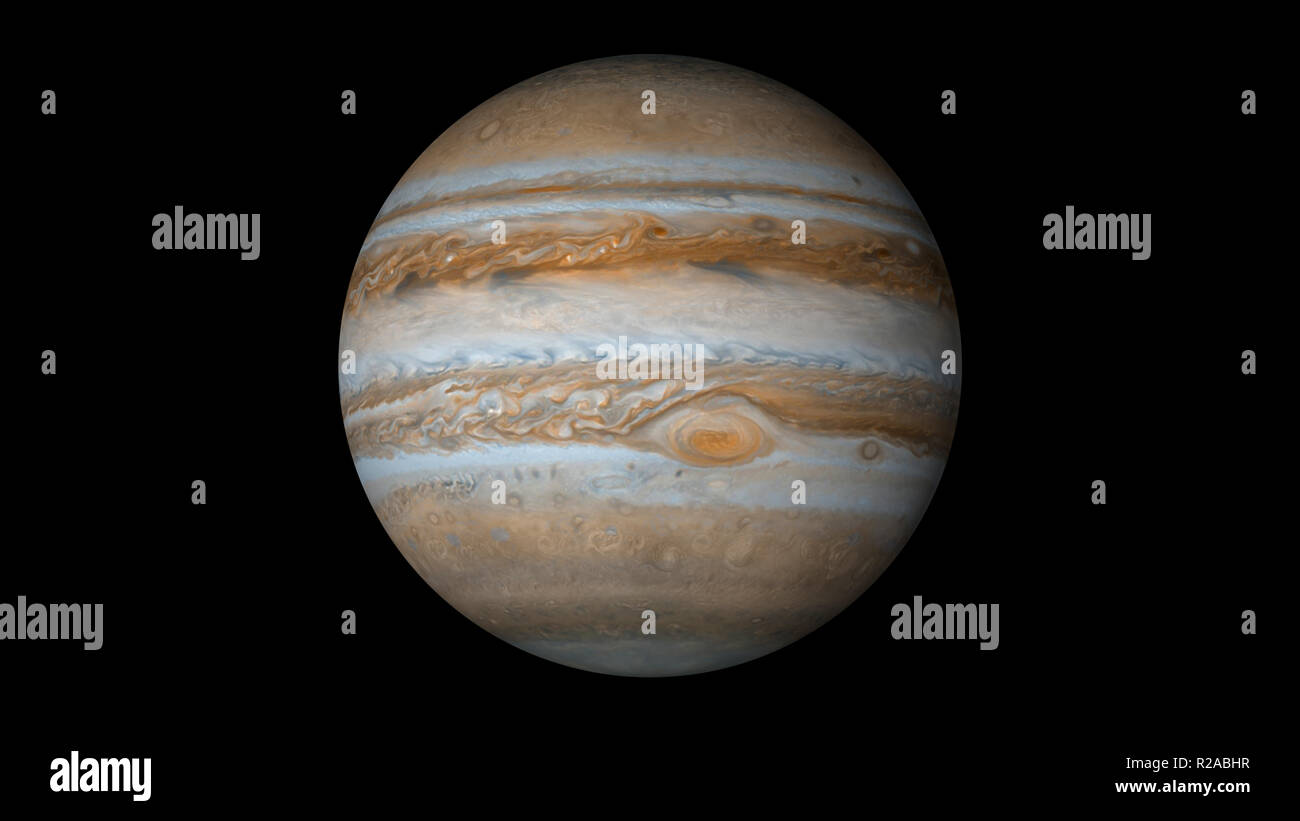 Jupiter planet Solar System Stock Photo