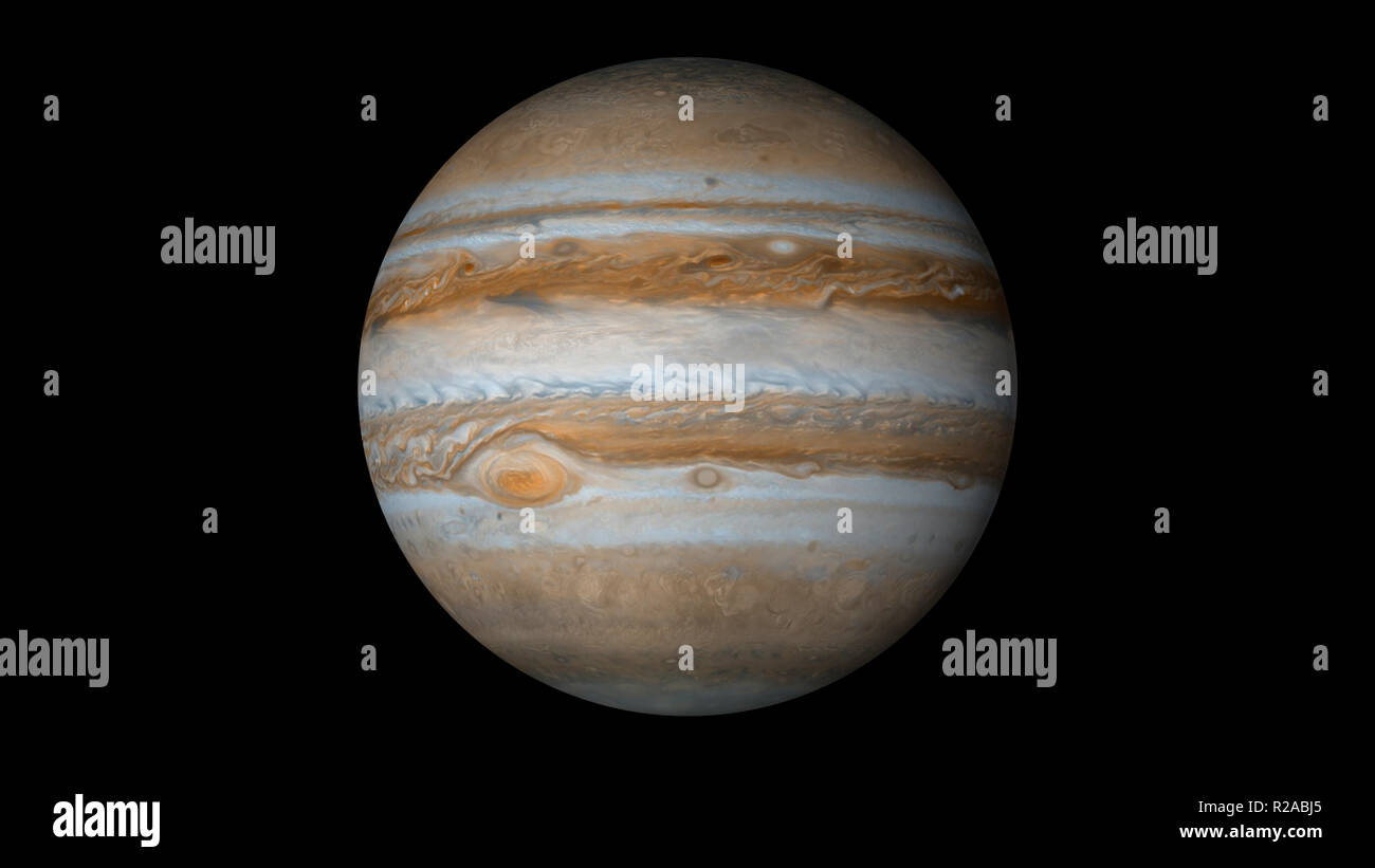 Jupiter planet Solar System Stock Photo