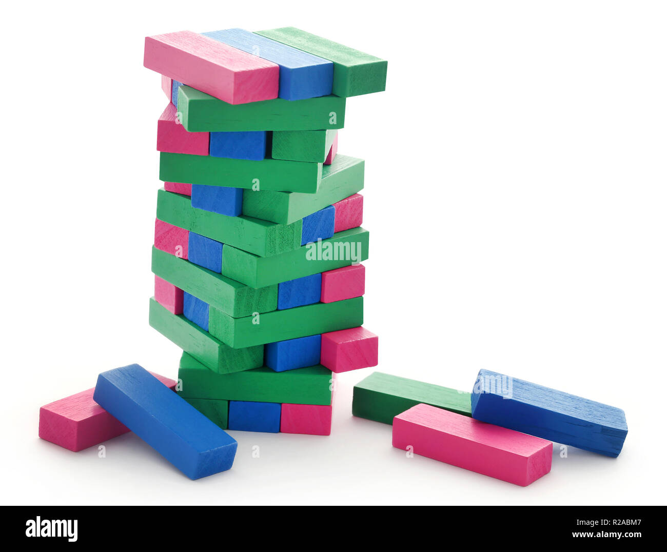Jenga Blocks High Resolution Stock Photography and Images Alamy