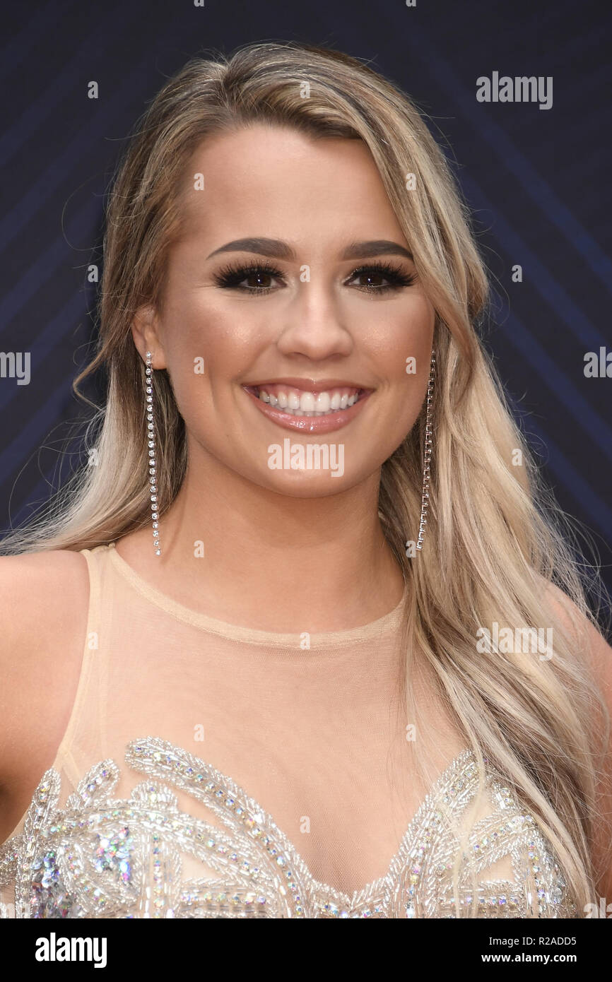 Nashville, Tennessee, USA. 14th Nov, 2018. Gabby Barrett during