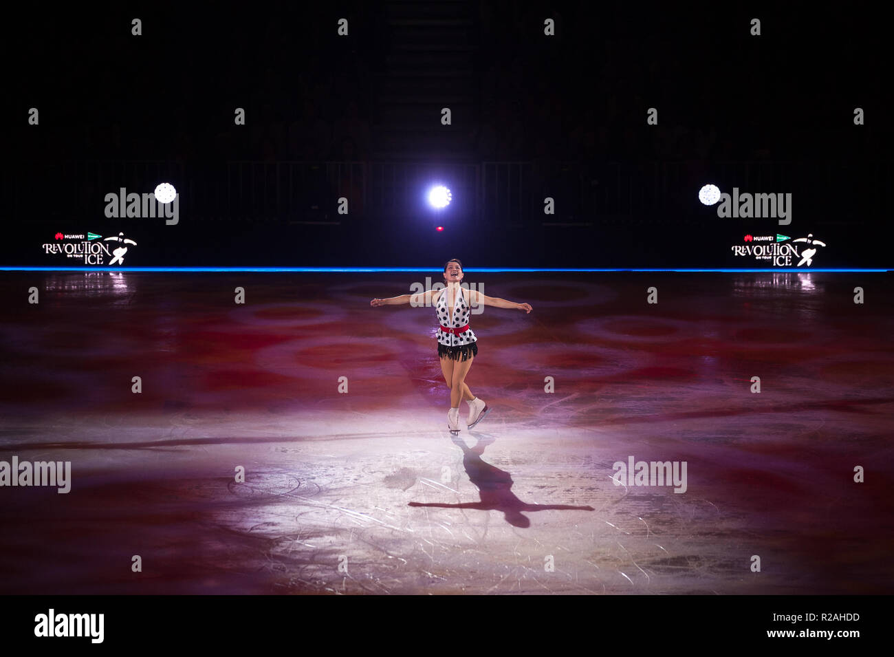 Malaga, MALAGA, Spain. 17th Nov, 2018. Japanese figure skater Youka