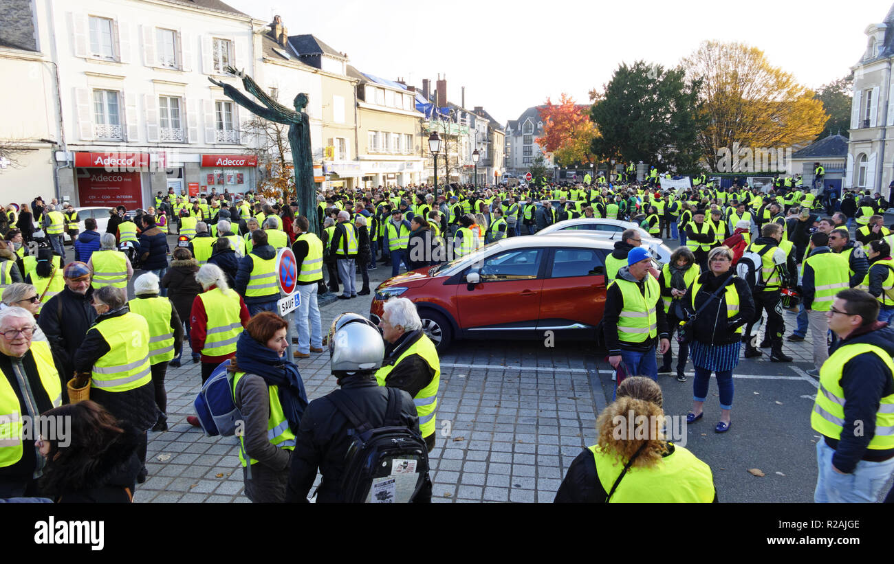 Laval Mayenne Department Pays De La Loire France November 17