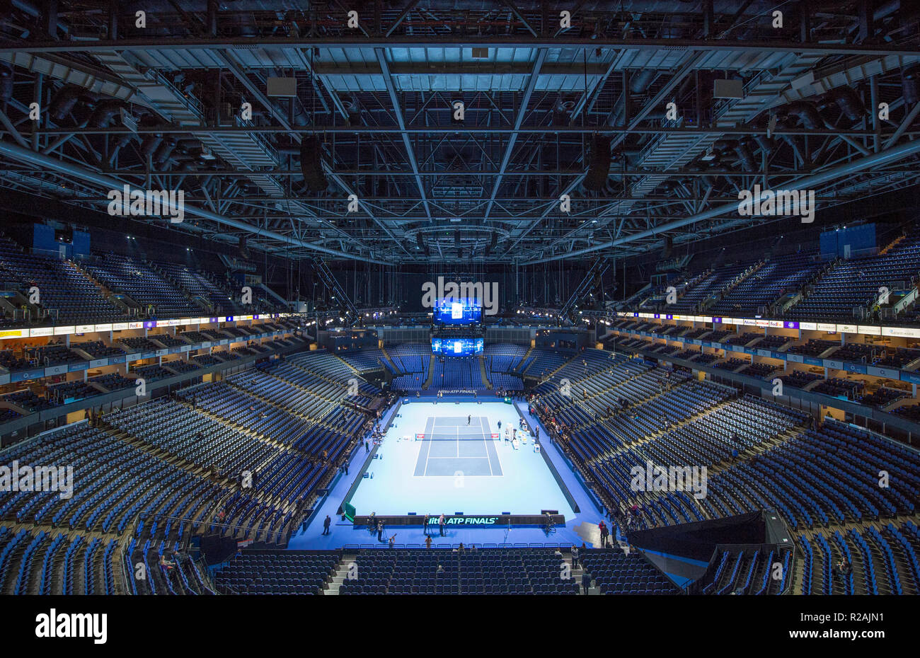 O2 arena tennis, empty hi-res stock photography and images - Alamy